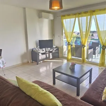 Apartamento Terrasses Marines T2 Clim Terrasse Vue Degagee Sérignan